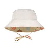 Lassig Bucket Hat Flowers UV Korumalı Şapka Vanilla